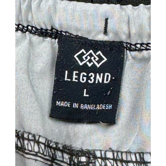 Leg3nd Legend Heather Gray Gym Shorts Mens Large - Picture 3 of 8